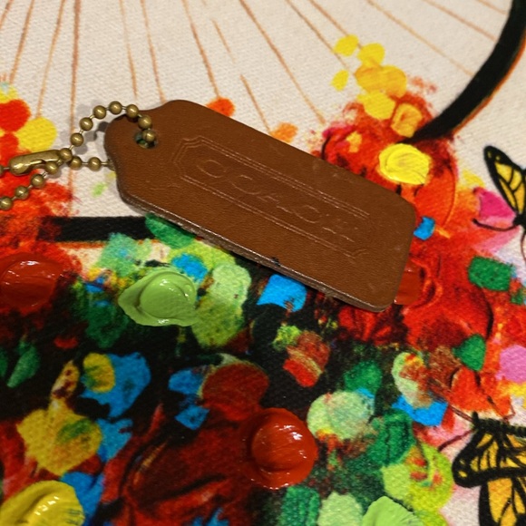 Coach 7165 Zip Utility Pouch Wallet Cosmetic Chunky Case Clutch. - Picture 4 of 10